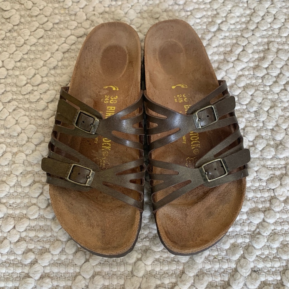 Birkenstock Leather Granada Sandal